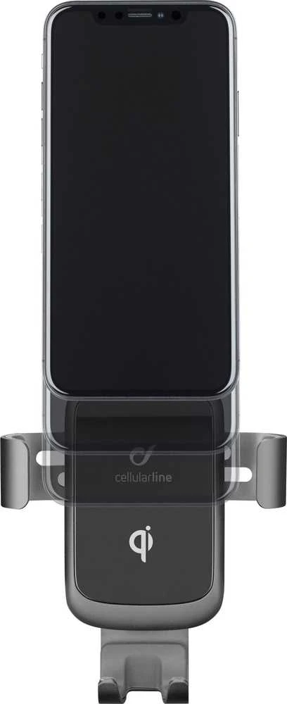 „Cellular Line“ automobilinis išmaniojo telefono laikiklis su belaidžiu įkrovimu, universalus
