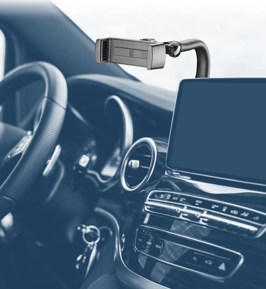 Cellular Line Spin Ekranas Car Holder Juodas