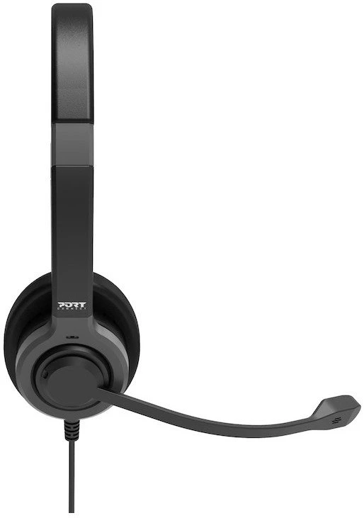 Ausinės PORT CONNECT | Stereo USB Headphone PRO ON'R 300 | su laidu | On-ear | Juodas | Noise canceling