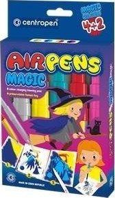 Flomasteriai pučiami Airpens 4+2 magic Centropen