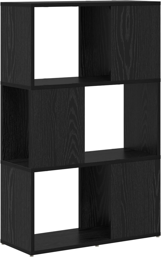 TV staliukas TV spintelių komplektas 60 x 24 x 94,5 cm Juoda