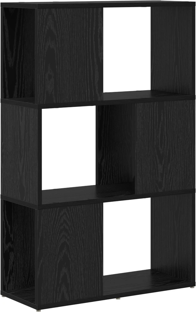 TV staliukas TV spintelių komplektas 60 x 24 x 94,5 cm Juoda
