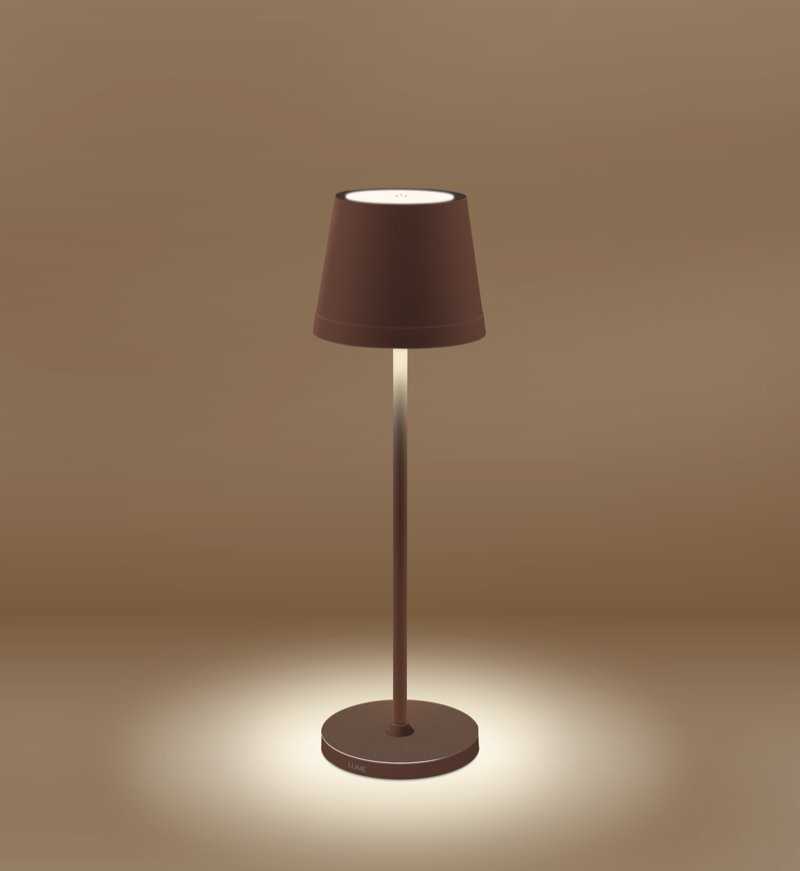 „Century Century“ LED lempa LUME Plus corten 2,2 W 2700 K, IP54, su matmenimis