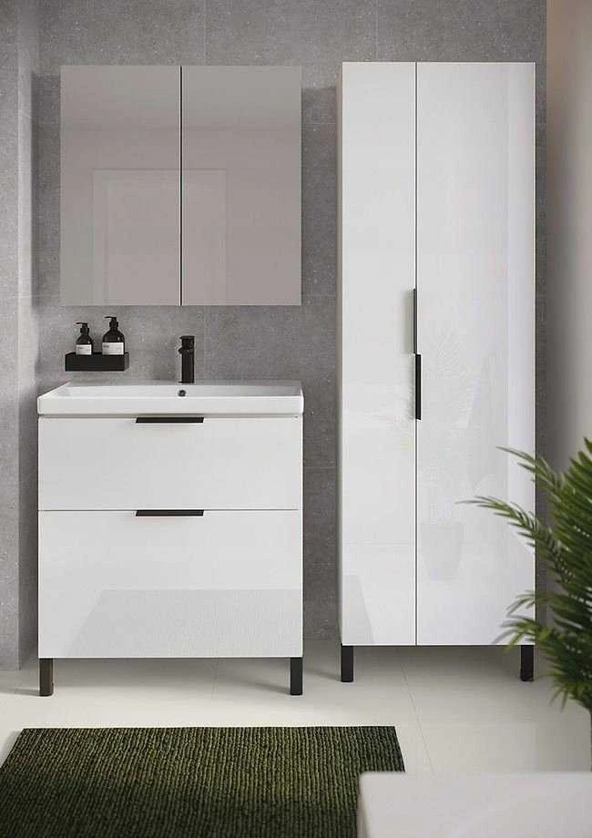 Cersanit CITY baldų kojelės, juoda matinė spalva, 2 vnt. (S599-0163)