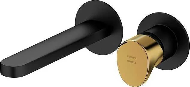 Cersanit BATE.UMY.SIDE.IN.Juodas+ HANDLES.GOLD.