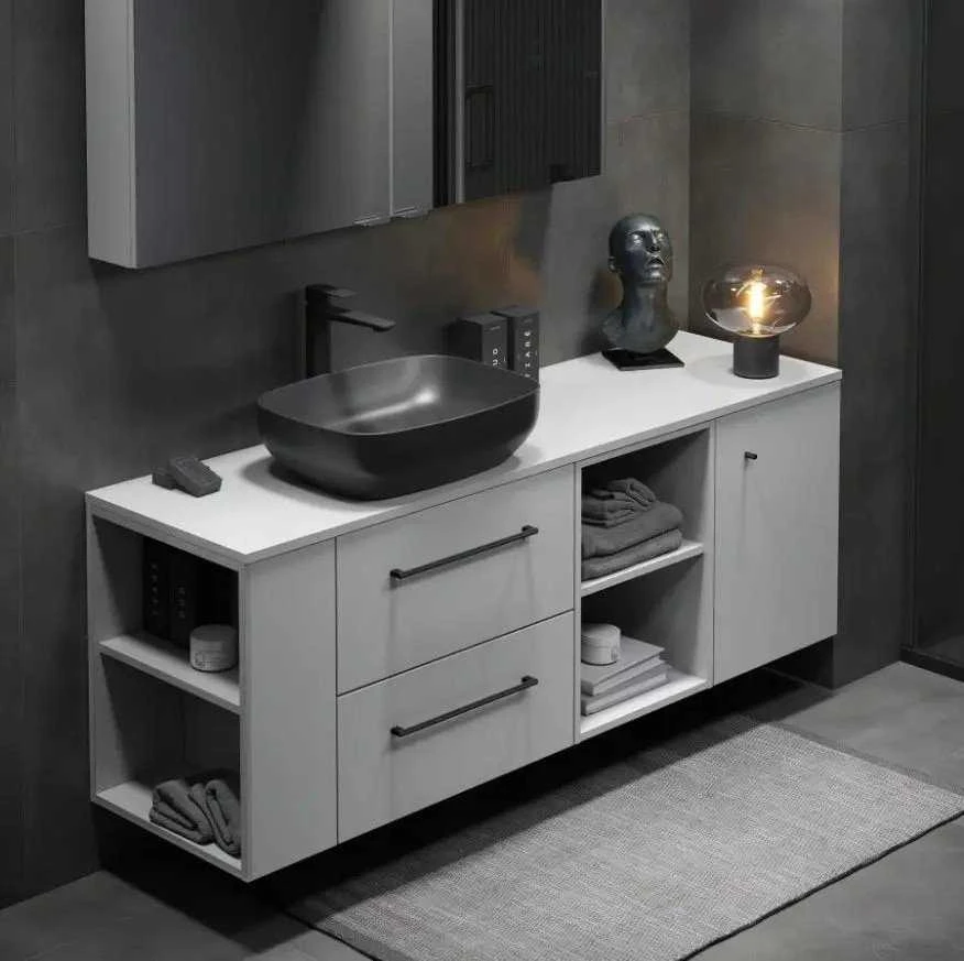 Cersanit BATE.BASIN.STOR.OUT.LAR.1 RANKENĖS.JUODOS.