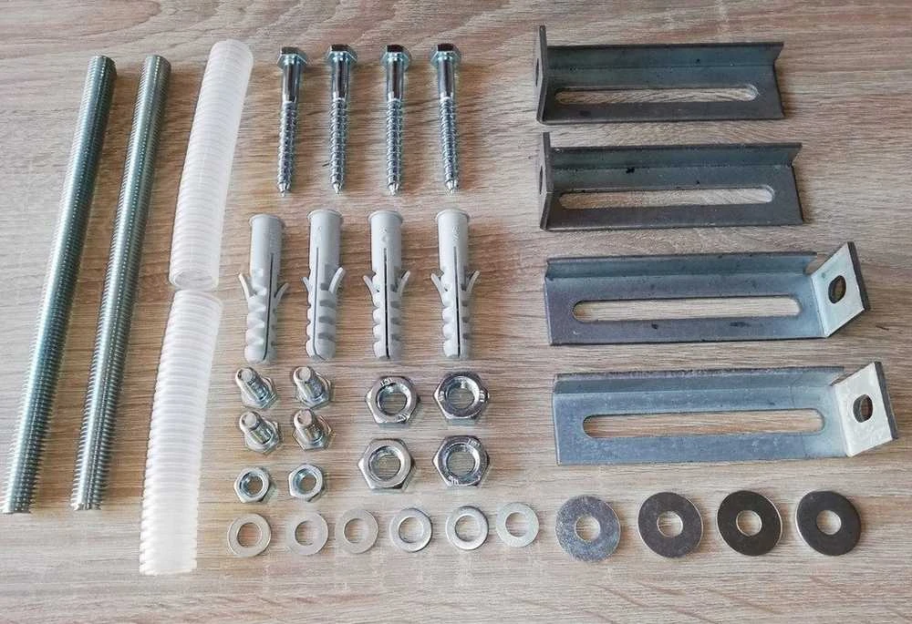 Cersanit Tvirtinimo komplektas CERSANIT/HI-TEC/LINK įleidžiamam rėmui (K97-246)