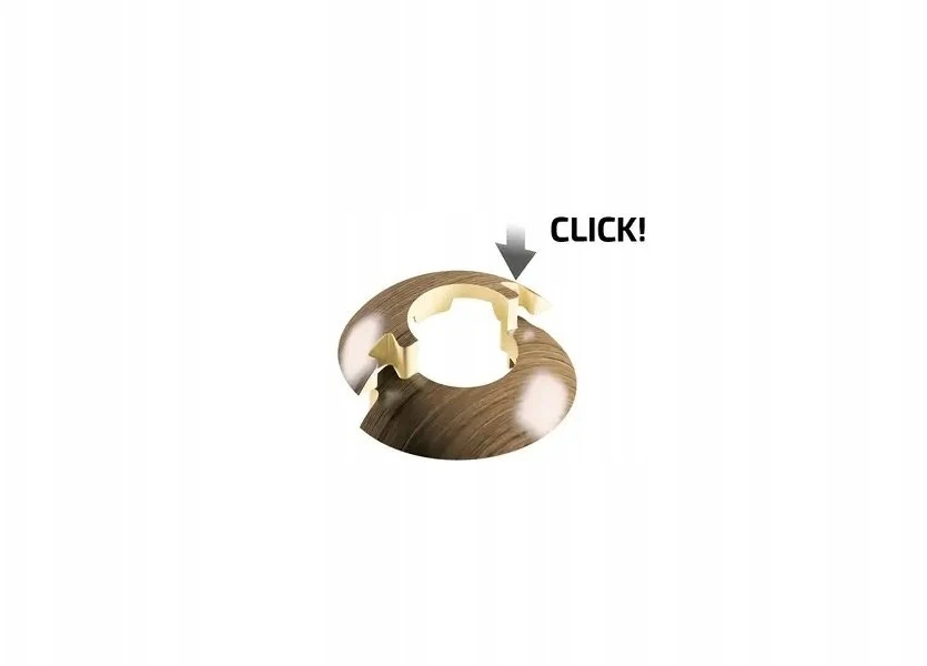 Cezar Rožetė LIGHT OAK 22.2X47.5MM