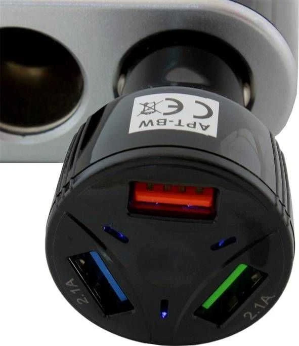 Pls34H 12 arba 24 V USB įkroviklis