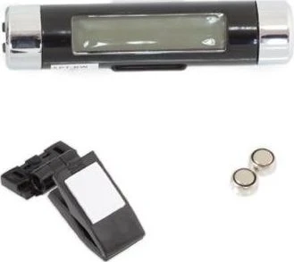 ZG9 Elektroninis automobilio termometras ir laikrodis su LCD ekranu