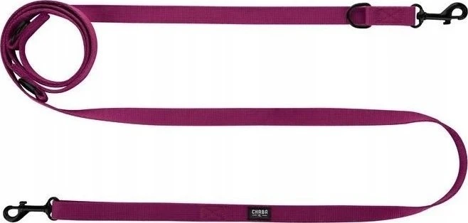Chaba CHABA LEASH REG TAPE S 10mm/2.6m bordo spalvos