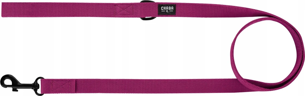 Chaba CHABA TAPE LEASH XL 25mm/1.3m BURGUNDY