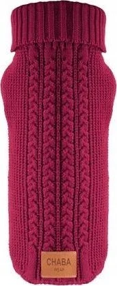 Chaba CHABA TURTLENECK megztinis "XL" 37cm BURGUNDY