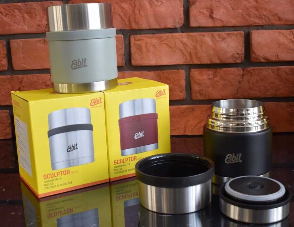 Chan „Esbit Sculptor“ maisto ąsotis, 500 ml – plienas
