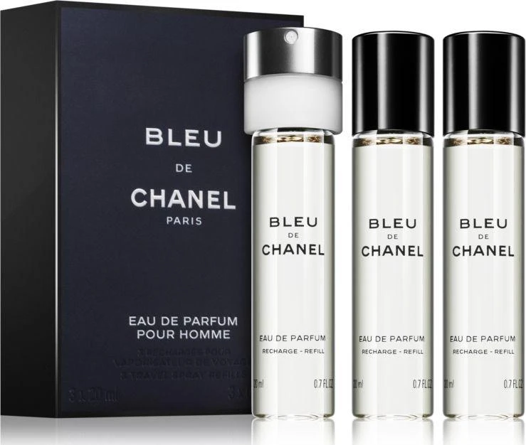 Chanel Bleu De Chanel Pour Homme rinkinys vyrams, 60 ml