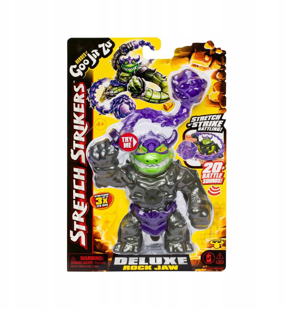 Character Options *****Goo Jit Zu Rock Jaw Str.Strikers deluxe 42932