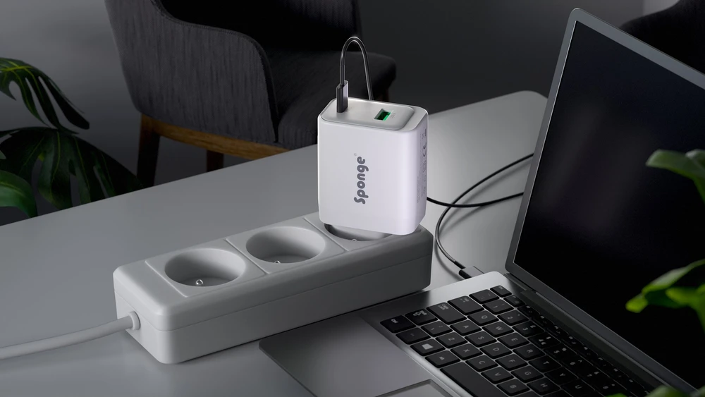 „Sponge Charger C3“ 65 W GaN įkroviklis