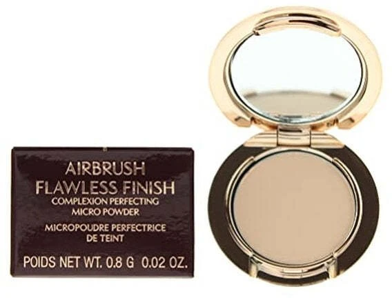 Charlotte Tilbury Airbrush Flawless Flawless Finish kompaktinė pudra 02 Medium 0.8 g