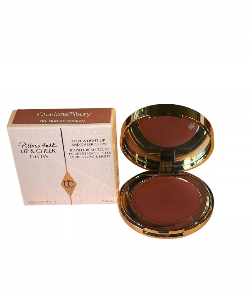 Charlotte Tilbury Lūpų ir skruostų švytėjimas Kreminis skaistalai „Aistros spalva“ 2,5 g