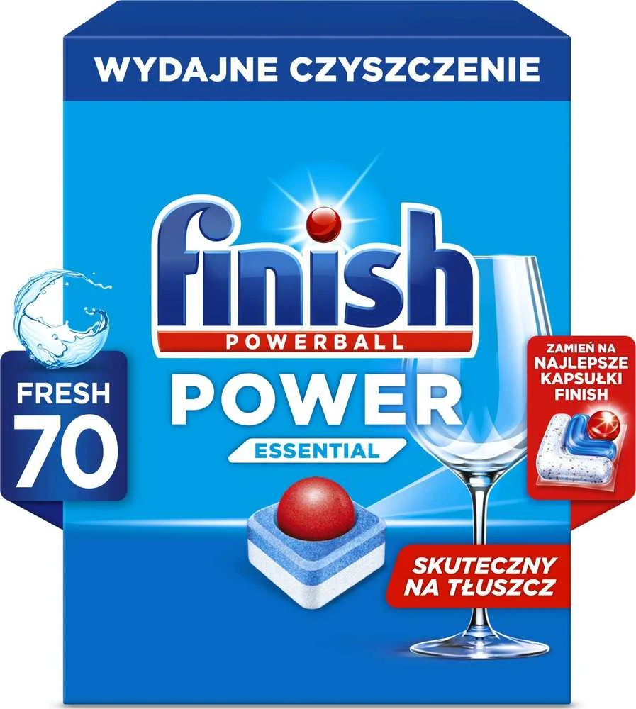 Tabletės indaplovėms FINISH Allin1 Power, 70 vnt.