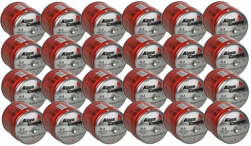 Inko Time 24x 24 dujų balionėliai po 400 ml viryklės degikliui