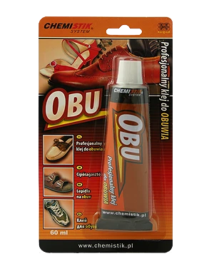 Klej Poliuretano klijai gumai, PU, ​​​​PVC, odai, abiem atvejais, 60 ml