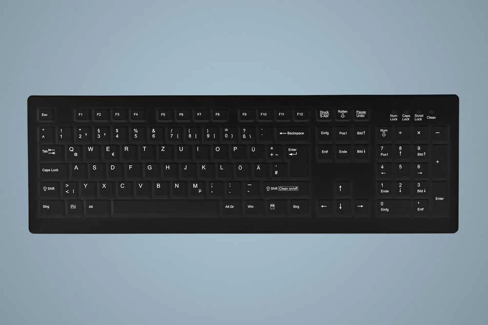 Klaviatūra Cherry Active KEY MTA AK-C8100 su laidu DE-išdėstymas juodas IP68