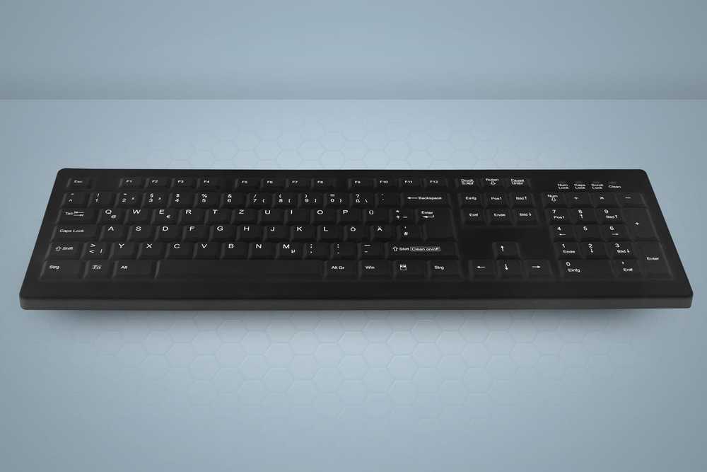Klaviatūra Cherry Active KEY MTA AK-C8100 Wireless DE-išdėstymas juodas