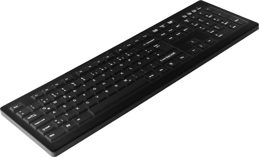 Klaviatūra Cherry Active KEY MTA AK-C8100 Wireless DE-išdėstymas juodas