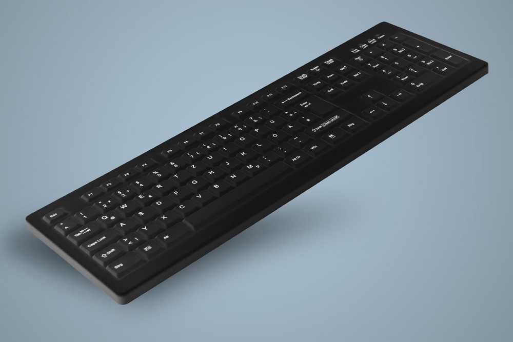 Klaviatūra Cherry Active KEY MTA AK-C8100 Wireless DE-išdėstymas juodas