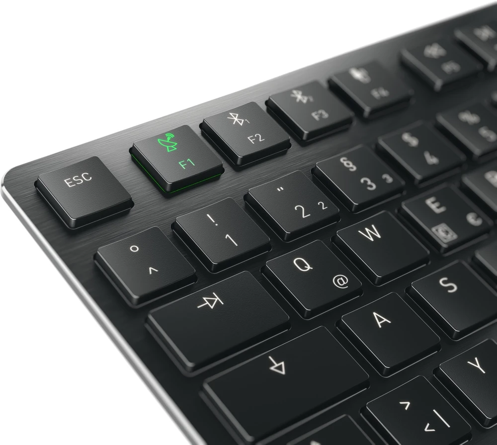 CHERRY KW X ULP 2.0 MINI, klaviatūra - juodas, DE-išdėstymas, Cherry MX Ultra Low Profile Tactile