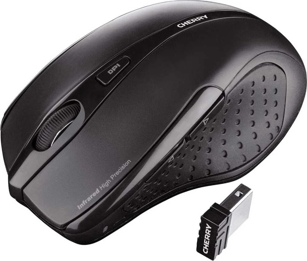 CHERRY DW 5100 klaviatūra Radijo dažnio belaidė QWERTZ Vokiečių Juoda
