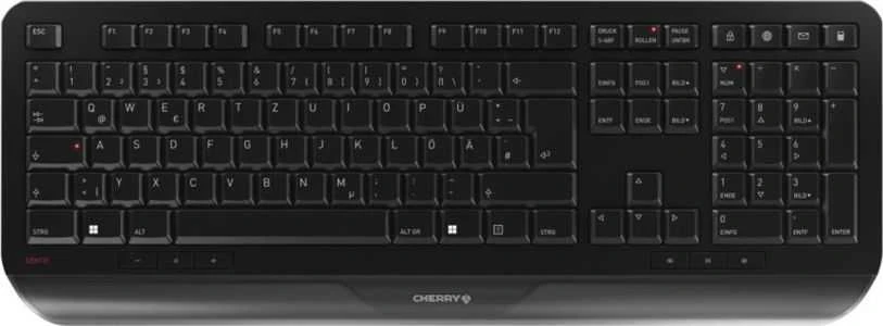 CHERRY GENTIX DESKTOP - Klaviatūra ir pelė - Deutsch - Juodas