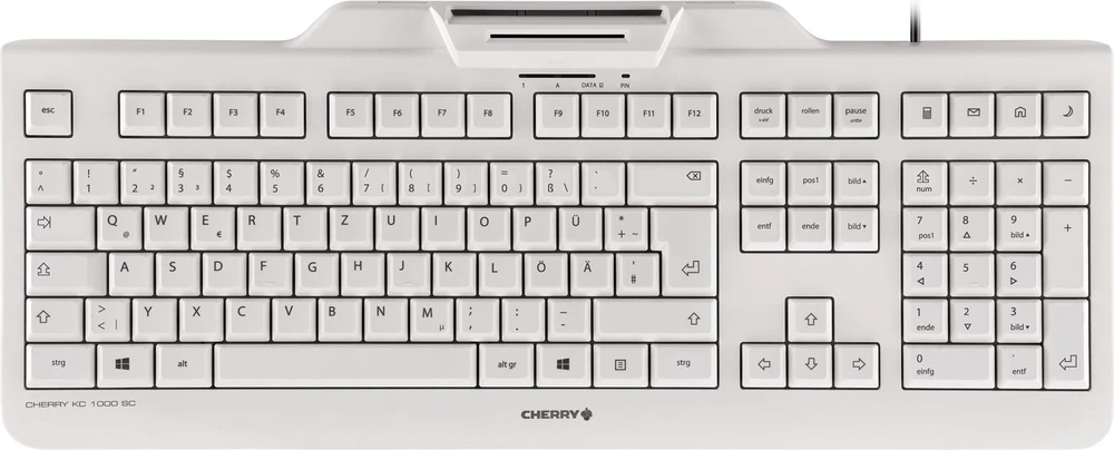 Klaviatūra CHERRY KC 1000 SC US-ENGLISH //INTERNATIONAL