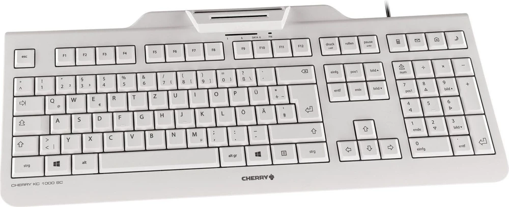 Klaviatūra CHERRY KC 1000 SC US-ENGLISH //INTERNATIONAL