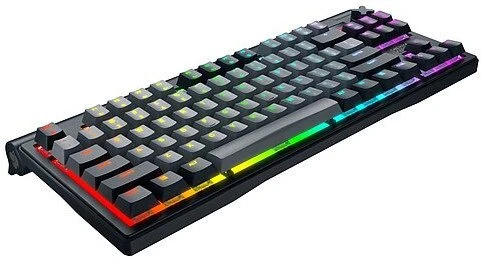 Klaviatūra Cherry CHERRY MX 8.3 Wireless RGB Raudona Switch DE