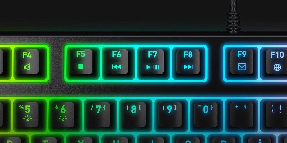 Cherry XTRFY K4V2 TKL Klaviatūra Baltas - CORDED MECHANICAL MX Raudonas LAYOUT-