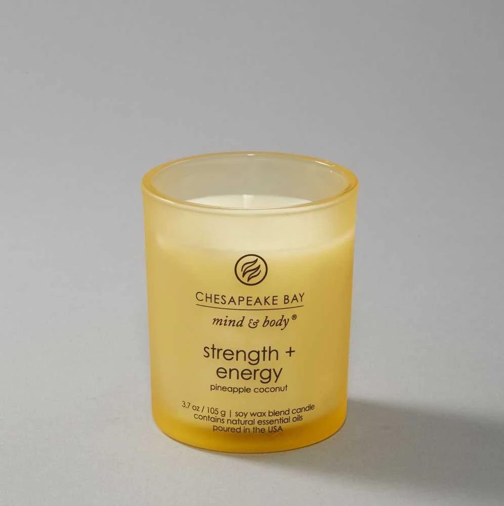 Chesapeake Bay Candle maža žvakė – Strength & Energy (Pineapple Coconut)
