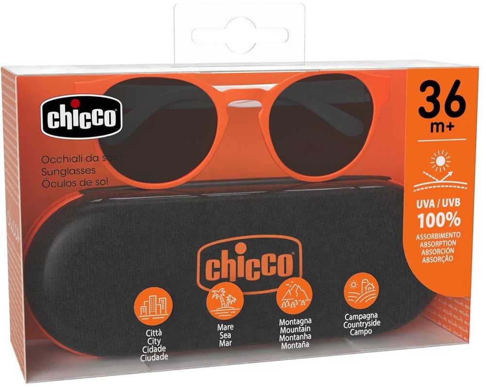 Chicco Akiniai Boy akiniai nuo saulės + dėklas 36m+