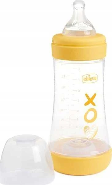 Chicco buteliukas Perfect5 2M+240ml silikoninis neutralus