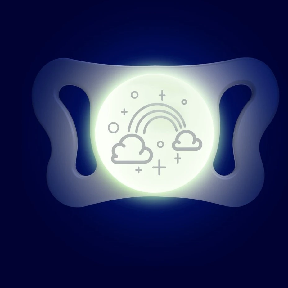 Chicco Physioforma Glow čiulptukas 0-2 m 2 vnt
