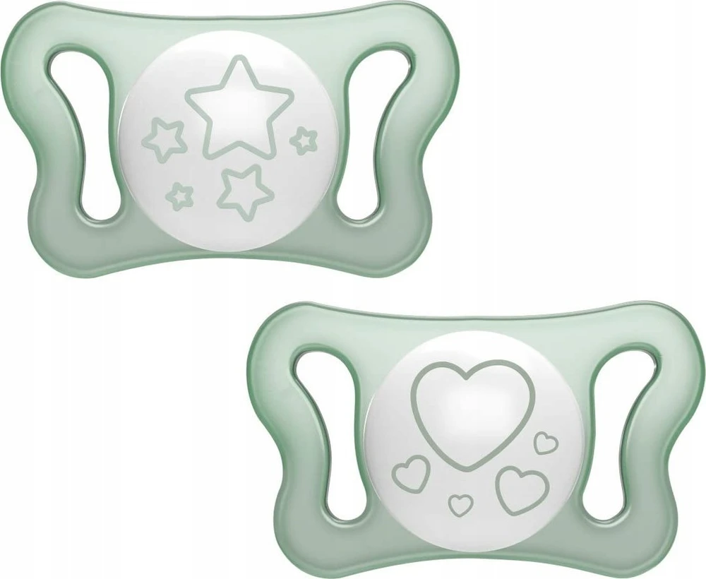 Chicco Physioforma Glow čiulptukas 0-2 m 2 vnt