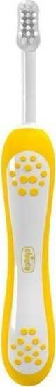 CHICCO 00012082000000 Lila dantų šepetėlis 6-36m 2 vnt