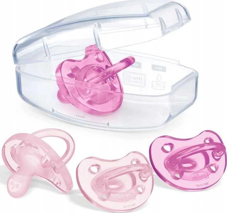 Chicco Physio Soft Pacifier Rožinė kūdikių žindukai 12m+ 2 vnt