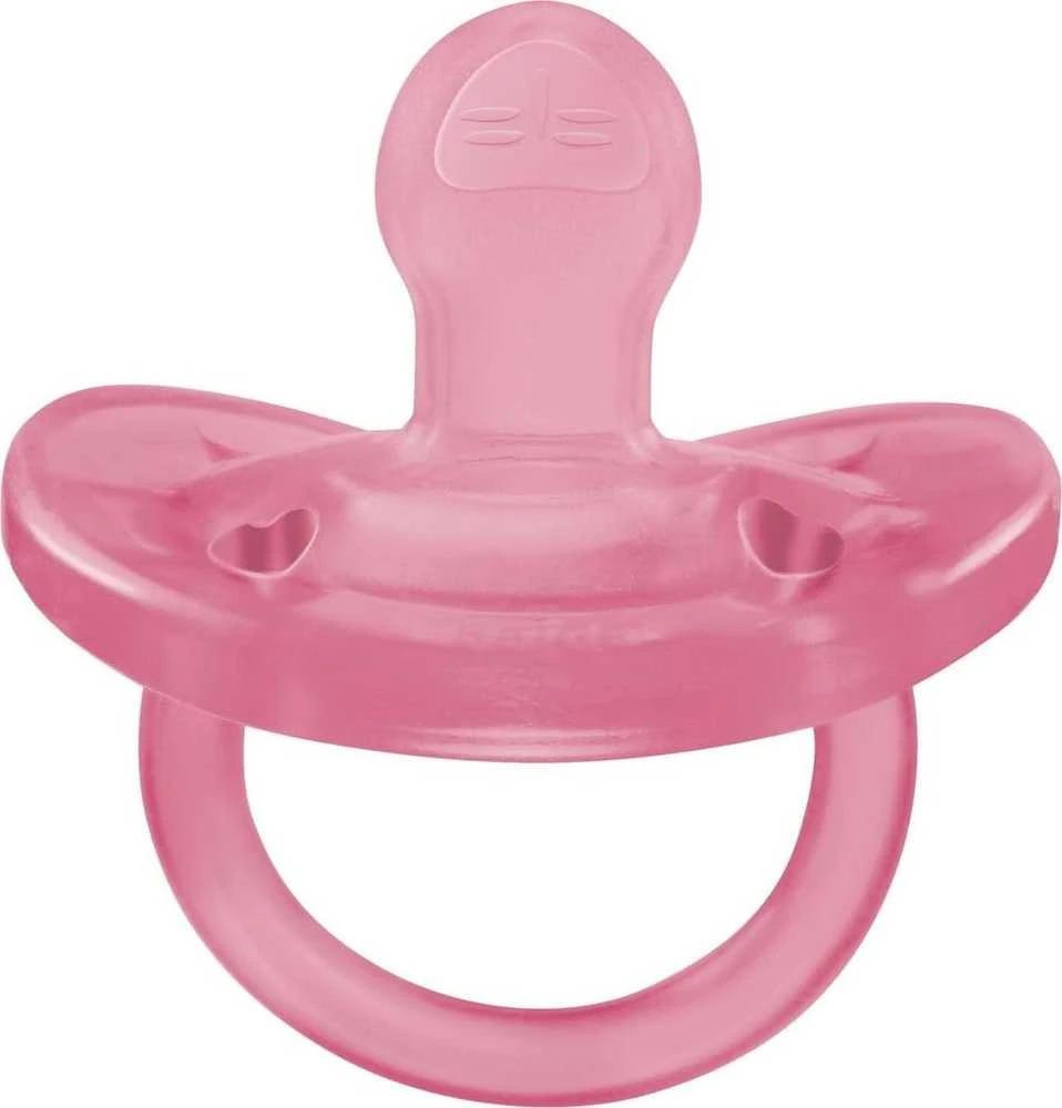 Chicco Physio Soft Pacifier Rožinė kūdikių žindukai 12m+ 2 vnt