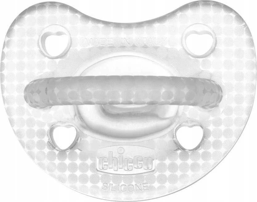 Chicco Čiulptukas nusiraminimui Soft neutral 2vnt. 2-6m