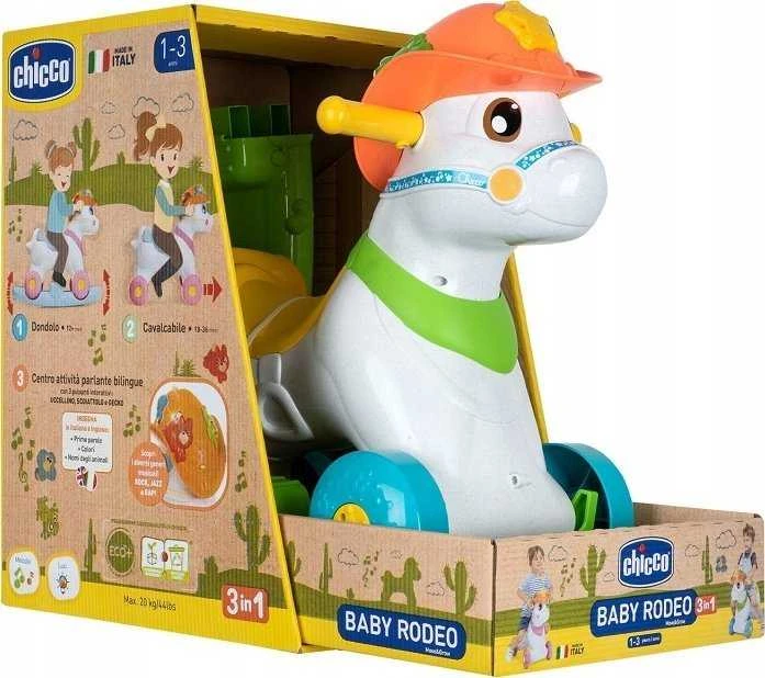 Chicco Elektroninis supamasis žaislas Baby Rodeo su garsais ir šviesomis