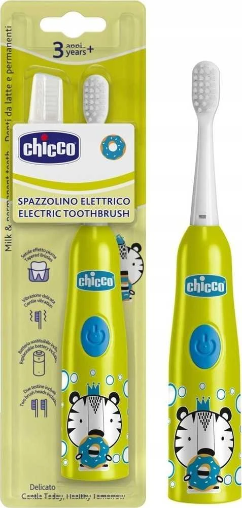 Elektrinis dantų šepetėlis Chicco Tiger 3m+