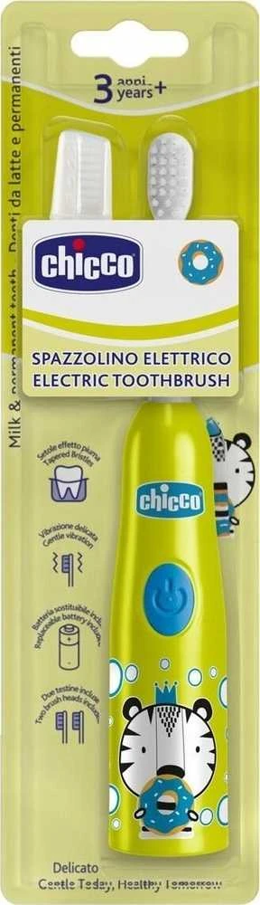 Chicco elektrinis šepetėlis vaikams Tiger pakuotė