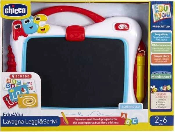 Chicco Vaikštynė-stumdukas su rašymo lenta ir kortelėmis